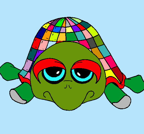 Dibujo de Tortuga pintado por Alejandro en Dibujos.net el día 16 ...