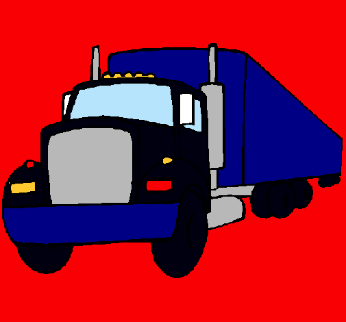 Dibujo de Tráiler pintado por Trailero en Dibujos.net el día 16-02 ... Dibujo de Tráiler pintado por Trailero en Dibujos.net el día 16-02 ...