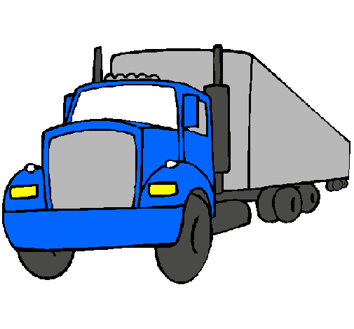 Dibujo de Tráiler pintado por Trailers en Dibujos.net el día 18-04 ... Dibujo de Tráiler pintado por Trailers en Dibujos.net el día 18-04 ...