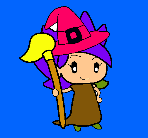 Dibujo de Trementina bruja pintado por Brujita bonita en Dibujos ...