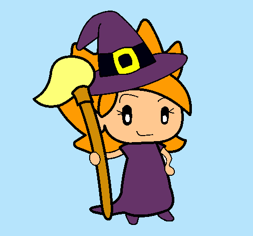 Dibujo de Trementina bruja pintado por Brujitas en Dibujos.net el ...