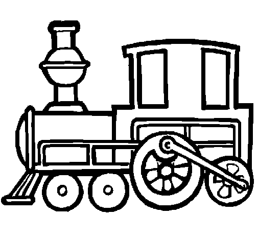Dibujo de Tren 2 para Colorear - Dibujos.net