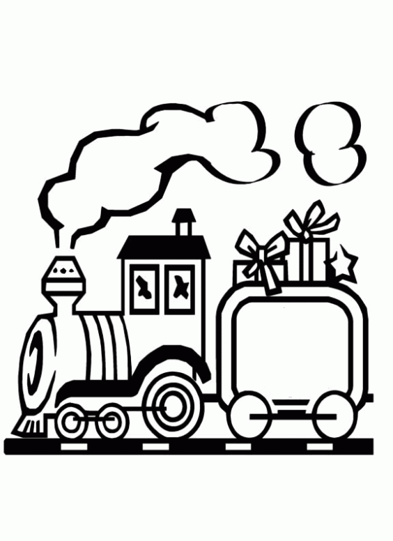 Dibujo de Tren de juguete para colorear. Dibujos infantiles de ... Dibujo de Tren de juguete para colorear. Dibujos infantiles de ...