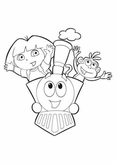 Dibujo de Tren de juguete. Dibujo para colorear de Tren de juguete ... Dibujo de Tren de juguete. Dibujo para colorear de Tren de juguete ...