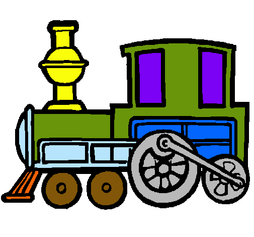 Dibujo de Tren pintado por tren en Dibujos.net el día 14-04-11 a ...