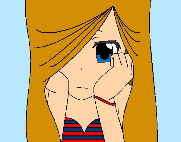 Dibujo de Triste pintado por Alissvettz en Dibujos.net el día 22 ... Dibujo de Triste pintado por Alissvettz en Dibujos.net el día 22 ...