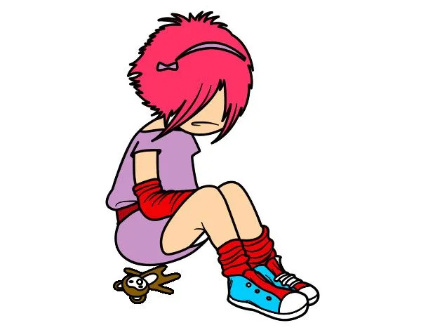 Dibujo de TRISTEZA EMO pintado por Ireneecool en Dibujos.net el ... Dibujo de TRISTEZA EMO pintado por Ireneecool en Dibujos.net el ...