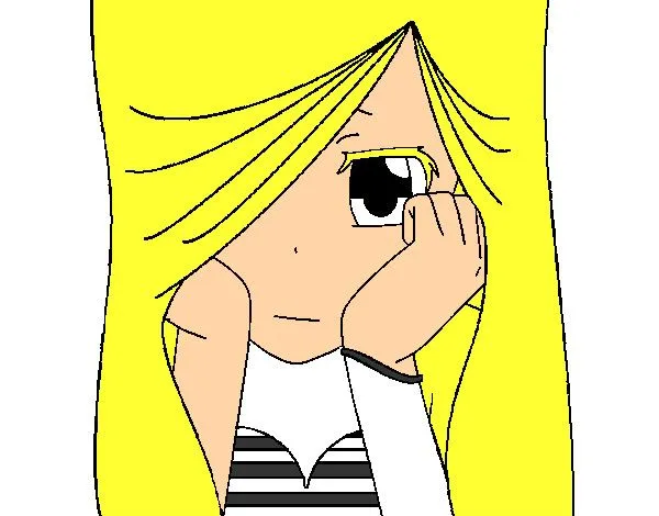 Dibujo de Tristeza pintado por Damaris201 en Dibujos.net el día 26 ... Dibujo de Tristeza pintado por Damaris201 en Dibujos.net el día 26 ...