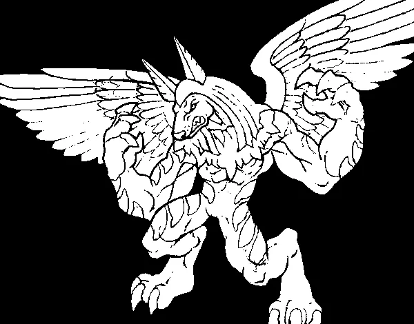 Dibujo de Uberjackal para Colorear - Dibujos.net Dibujo de Uberjackal para Colorear - Dibujos.net