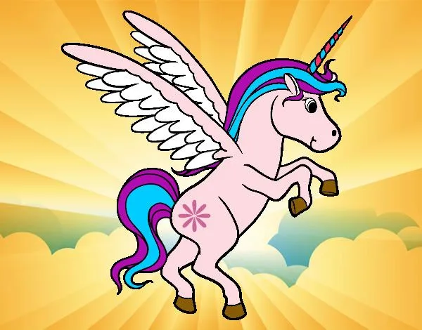 Dibujo de EL UNICORNIO BEBE pintado por Lesi en Dibujos.net el día ...