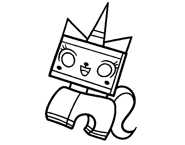 Dibujo de Unikitty para Colorear - Dibujos.net Dibujo de Unikitty para Colorear - Dibujos.net