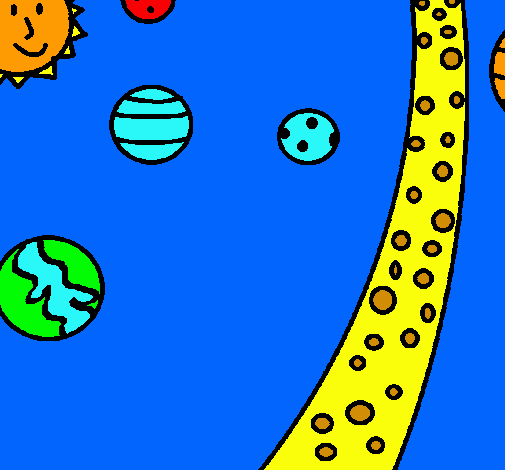Dibujo de Universo pintado por Mariajos en Dibujos.net el día 08 ... Dibujo de Universo pintado por Mariajos en Dibujos.net el día 08 ...