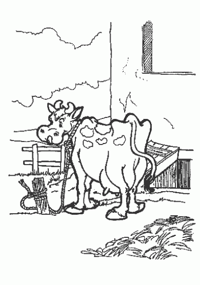 Dibujo de Vaca lechera para colorear. Dibujos infantiles de Vaca ... Dibujo de Vaca lechera para colorear. Dibujos infantiles de Vaca ...