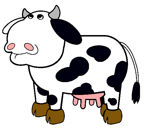 Dibujo de Vaca pensativa pintado por Vaquita en Dibujos.net el día ...