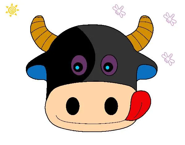 Dibujo de Vaca 6 pintado por Fluvial en Dibujos.net el día 31-01 ...