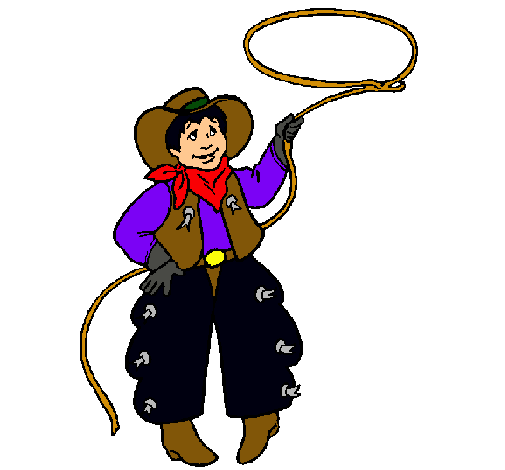 Dibujo de Vaquero con lazo pintado por Vaquero en Dibujos.net el ... Dibujo de Vaquero con lazo pintado por Vaquero en Dibujos.net el ...