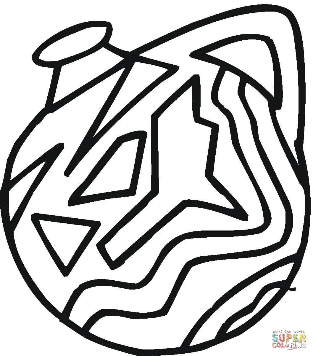 Dibujo de Vasija Indígena para colorear | Dibujos para colorear imprimir gratis Dibujo de Vasija Indígena para colorear | Dibujos para colorear imprimir gratis