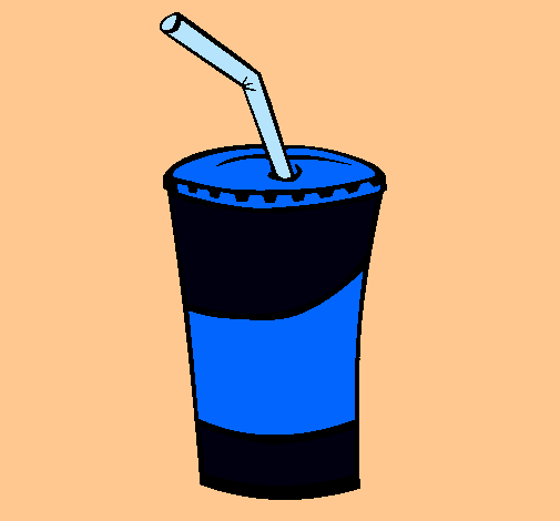 Dibujo de Vaso de batido pintado por Coca-cola en Dibujos.net el ...