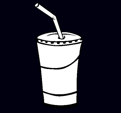 Dibujo de Vaso de batido pintado por Gaseosa en Dibujos.net el día ...