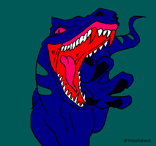 Dibujo de Velociraptor II pintado por Chimuelo en Dibujos.net el ... Dibujo de Velociraptor II pintado por Chimuelo en Dibujos.net el ...