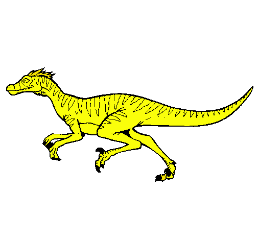 Dibujo de Velociraptor pintado por Dinorey en Dibujos.net el día ...