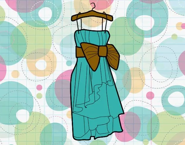 Dibujo de vestido xv años pintado por Barbie005 en Dibujos.net el ... Dibujo de vestido xv años pintado por Barbie005 en Dibujos.net el ...