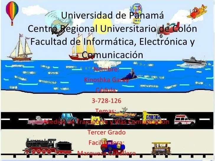 Vias de comunicacion y transporte - Imagui
