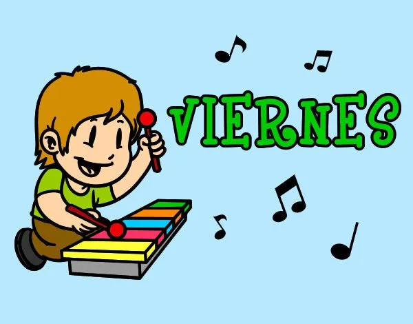 Dibujo de Viernes pintado por Queyla en Dibujos.net el día 18-05 ... Dibujo de Viernes pintado por Queyla en Dibujos.net el día 18-05 ...