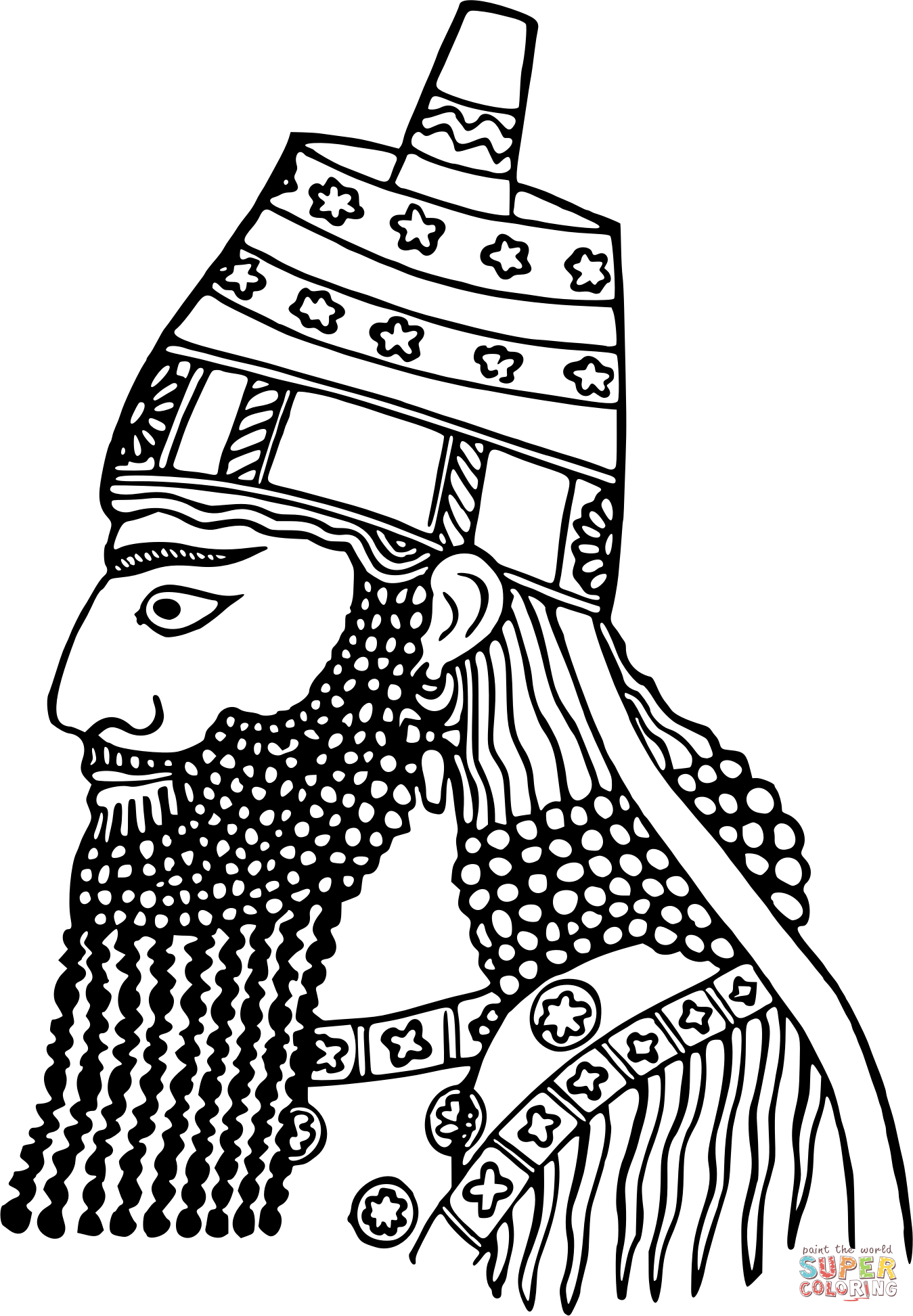 Dibujo de Vintage sargan ii para colorear | Dibujos para colorear imprimir gratis Dibujo de Vintage sargan ii para colorear | Dibujos para colorear imprimir gratis