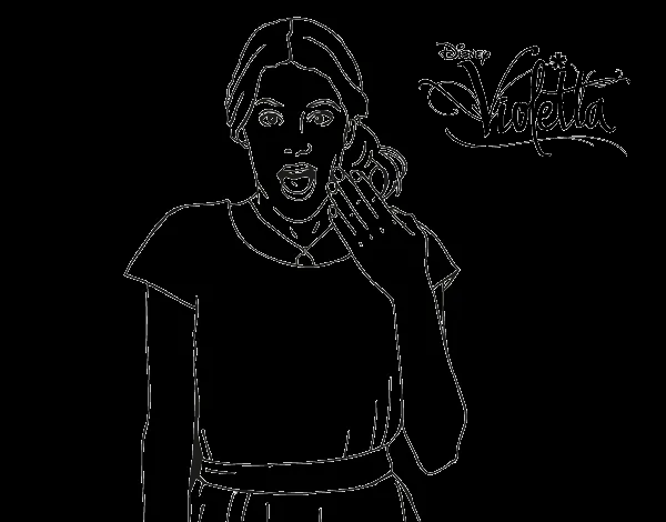 Free coloring pages of leon de la serie violeta Free coloring pages of leon de la serie violeta