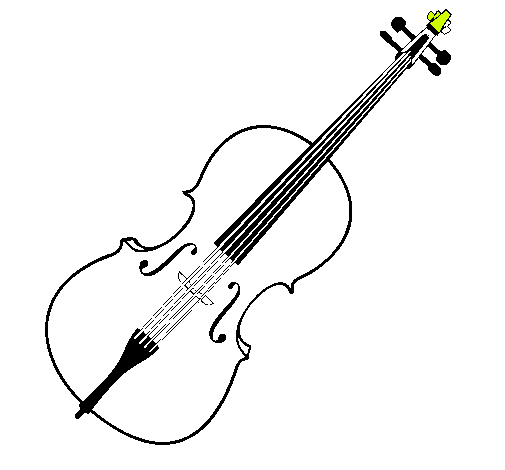 Dibujo de Violín pintado por Wesly en Dibujos.net el día 29-01-11 ... Dibujo de Violín pintado por Wesly en Dibujos.net el día 29-01-11 ...