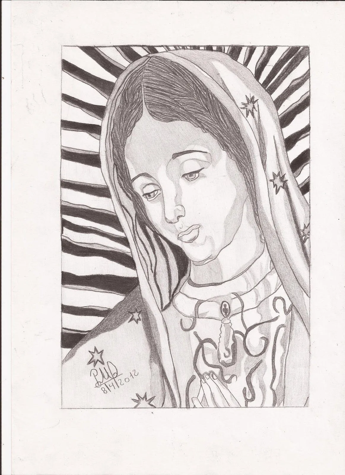 Dibujo de la Virgen de Guadalupe a lapiz - Imagui Dibujo de la Virgen de Guadalupe a lapiz - Imagui