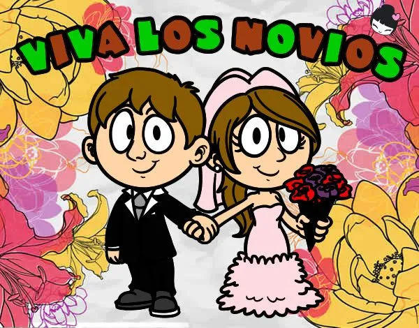 Dibujo de Viva los novios pintado por Andrea_san en Dibujos.net el ... Dibujo de Viva los novios pintado por Andrea_san en Dibujos.net el ...