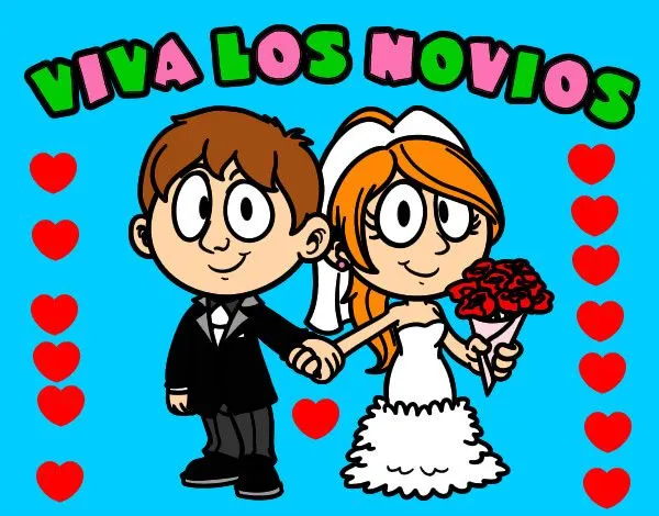 Dibujo de Viva los novios pintado por Elisa0017 en Dibujos.net el ... Dibujo de Viva los novios pintado por Elisa0017 en Dibujos.net el ...