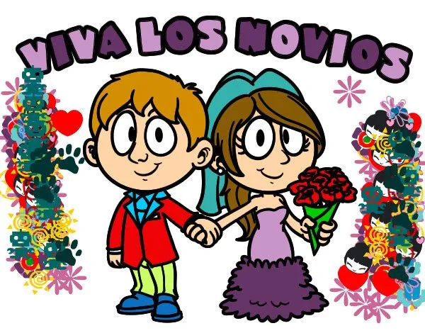 Dibujo de Viva los novios pintado por Mechi72 en Dibujos.net el ... Dibujo de Viva los novios pintado por Mechi72 en Dibujos.net el ...