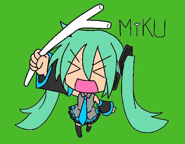 Dibujo de vocaloid pintado por Neko-chan en Dibujos.net el día 24 ...