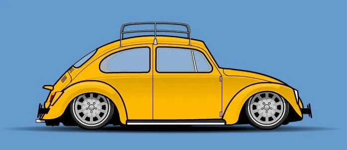 Dibujos de vochos para colorear - Imagui