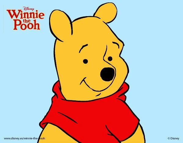 Dibujo de Winnie the Pooh - Primer plano pintado por Gabriel905 en ...