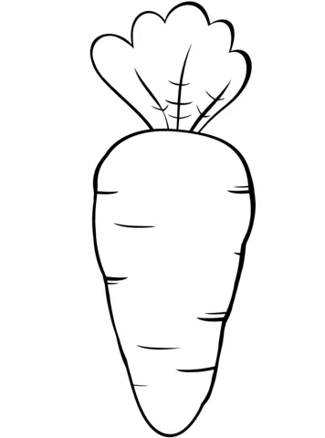 Dibujo de Zanahoria para colorear | Dibujos para colorear imprimir ... Dibujo de Zanahoria para colorear | Dibujos para colorear imprimir ...