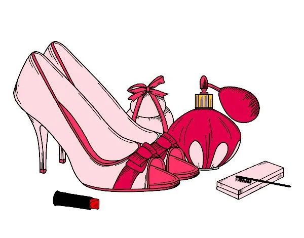 Dibujo de Zapatos y maquillaje pintado por Jacquiii en Dibujos.net ... Dibujo de Zapatos y maquillaje pintado por Jacquiii en Dibujos.net ...
