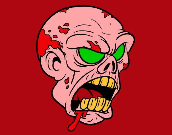 Dibujo de zombie pintado por Leonardol en Dibujos.net el día 06-03 ... Dibujo de zombie pintado por Leonardol en Dibujos.net el día 06-03 ...
