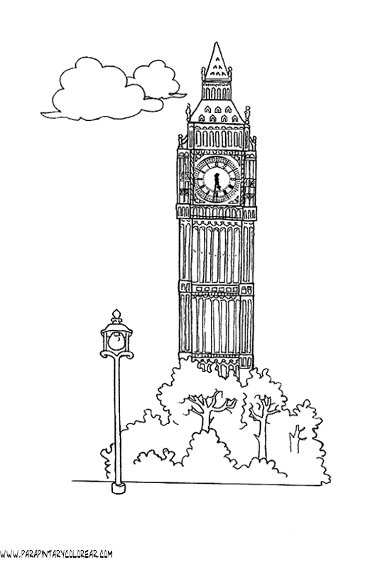 Dibujos de londres para colorear - Imagui