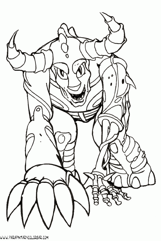 Gormiti para colorear - Imagui