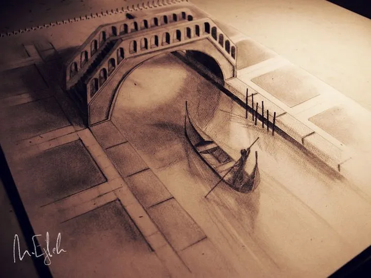 dibujos-3D-que-salen-de-las- ...