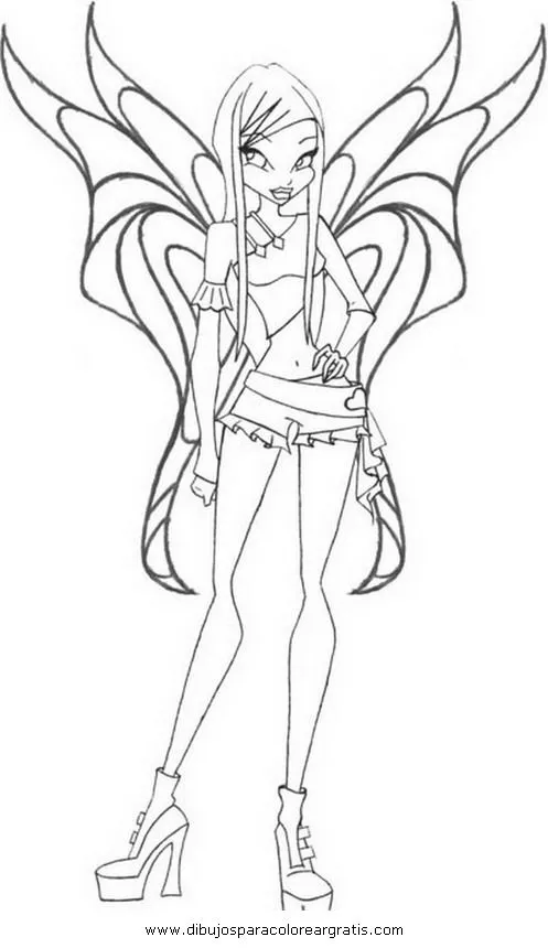 Dibujos de la 4ª temporada para colorear! - Winx Club Lovely Dibujos de la 4ª temporada para colorear! - Winx Club Lovely