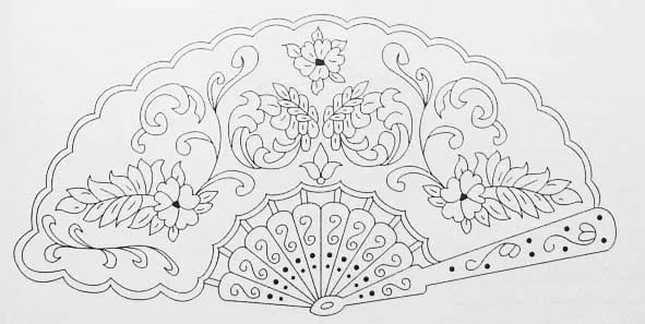 Dibujos abanicos para colorear e imprimir - Imagui Dibujos abanicos para colorear e imprimir - Imagui