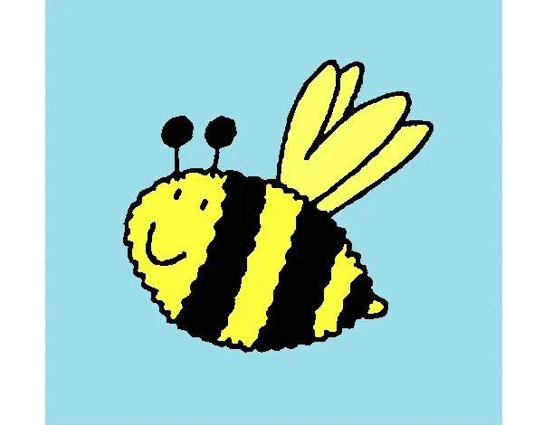 Dibujos de Abejas para Colorear - Dibujos.net Dibujos de Abejas para Colorear - Dibujos.net