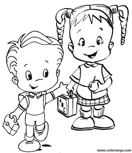 Dibujos para colorear y pintar para los niños