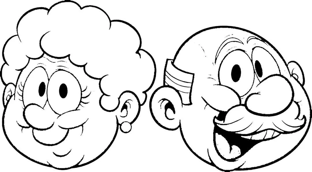 dibujos de la abuela abuelo para colorear 2 – Educación artística dibujos de la abuela abuelo para colorear 2 – Educación artística