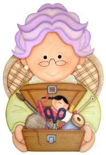Dibujos de abuelas tiernas - Imagui
